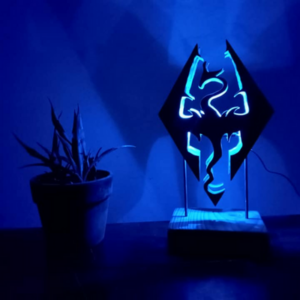 lampe a inspiration jeu video elder scrolls skyrim